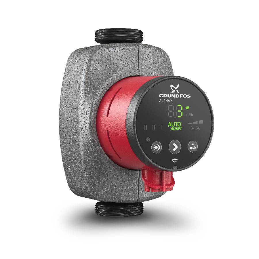 Циркуляционный насос Grundfos ALPHA2 25-80 130 NEW Грундфос  по лучшей цене с доставкой - интернет-магазин Прогрессивные решения