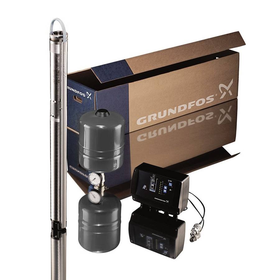 Скважинный насос Grundfos SQE 3-65 комплект Грундфос  по лучшей цене с доставкой - интернет-магазин Прогрессивные решения