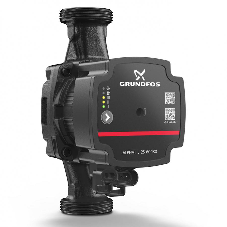 Циркуляционный насос Grundfos ALPHA1 L 20-40 N Грундфос  по лучшей цене с доставкой - интернет-магазин Прогрессивные решения
