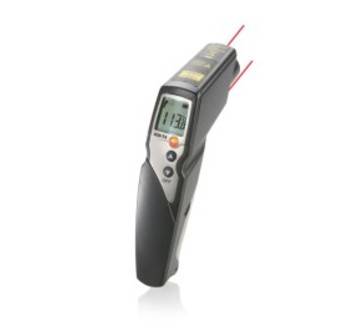 Купить Инфракрасный термометр Testo 830-T4 с 2-х точечным лазерным целеуказателем LAB по лучшей цене с доставкой - интернет-магазин Прогрессивные решения