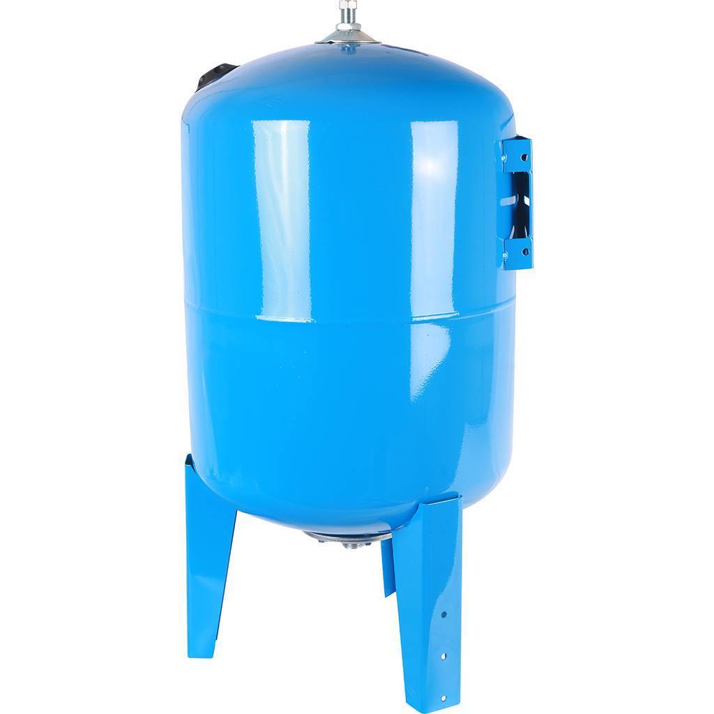 Купить STW-0002-000100 STOUT STW-0002 Расширительный бак, гидроаккумулятор 100 л. вертикальный (цвет синий) STOUT по лучшей цене с доставкой - интернет-магазин Прогрессивные решения