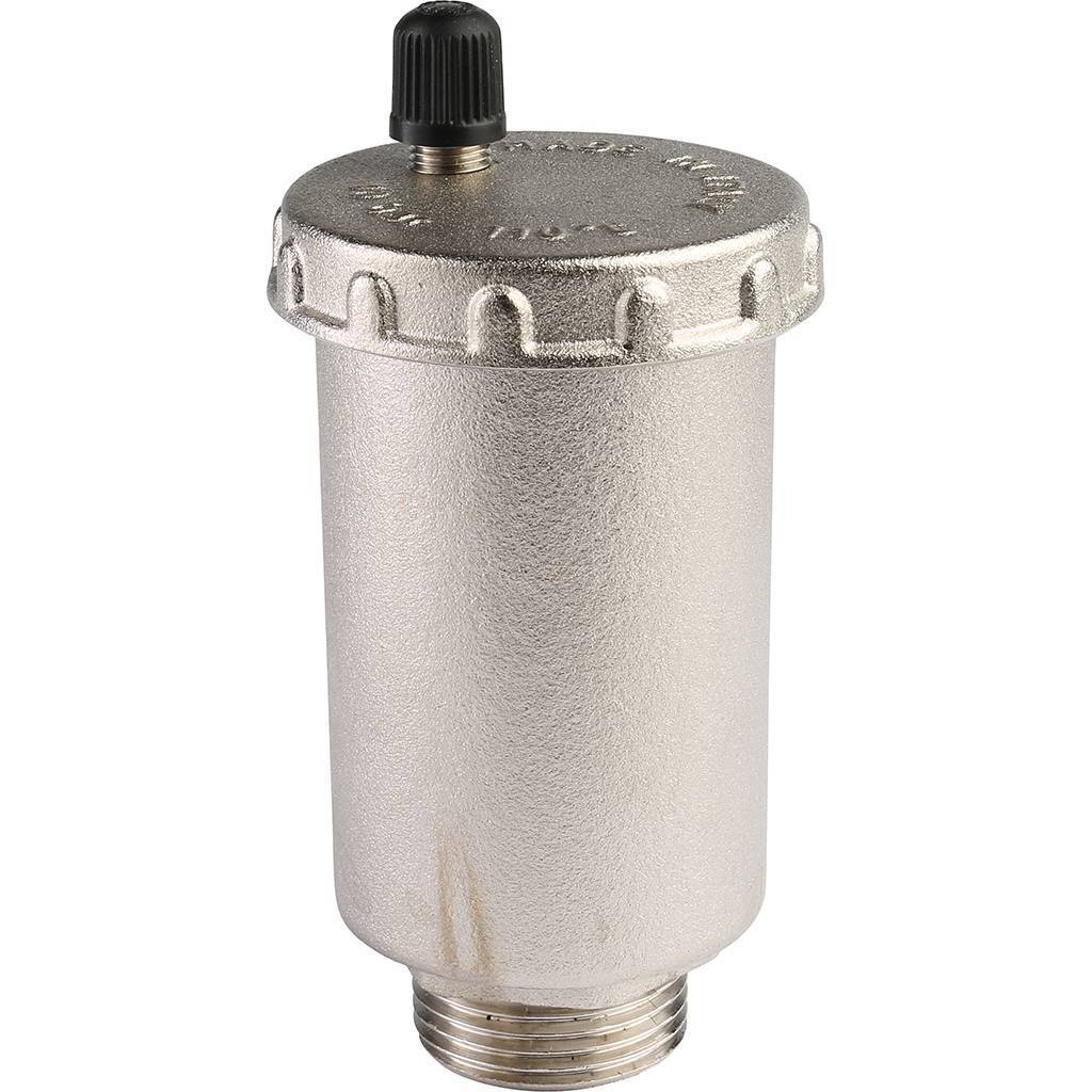 Купить SVS-0011-000020 STOUT  3/4 Автоматический воздухоотводчик прямое подключение (латунь) STOUT по лучшей цене с доставкой - интернет-магазин Прогрессивные решения