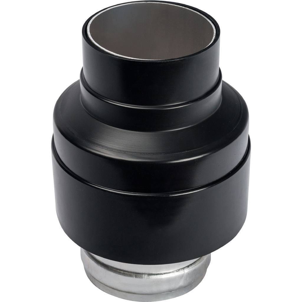 Купить SCA-0080-080125 STOUT  Элемент дымохода манжета для перехода с D80 на финальный вертикальный  участок D80/125 STOUT по лучшей цене с доставкой - интернет-магазин Прогрессивные решения