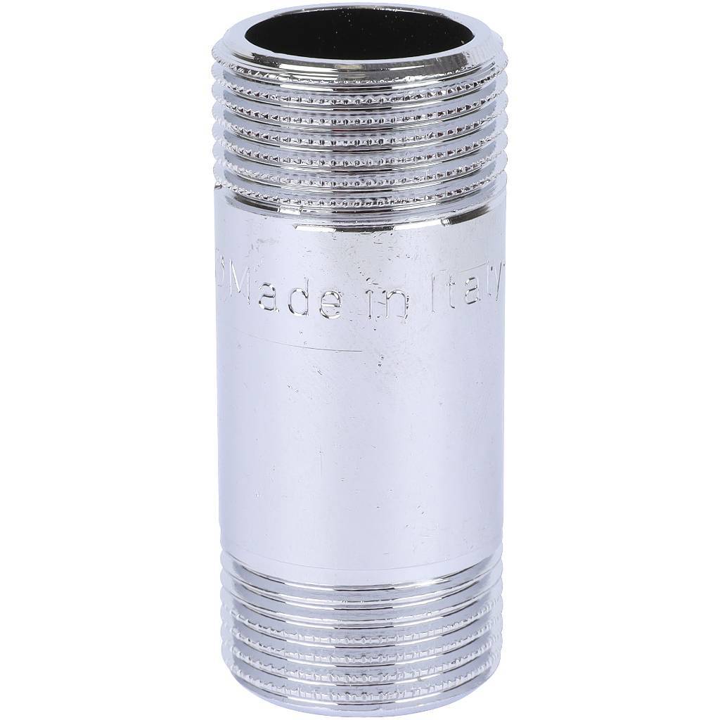 Купить SFT-0061-003460 STOUT  Удлинитель НН хромированный 3/4"x60 STOUT по лучшей цене с доставкой - интернет-магазин Прогрессивные решения