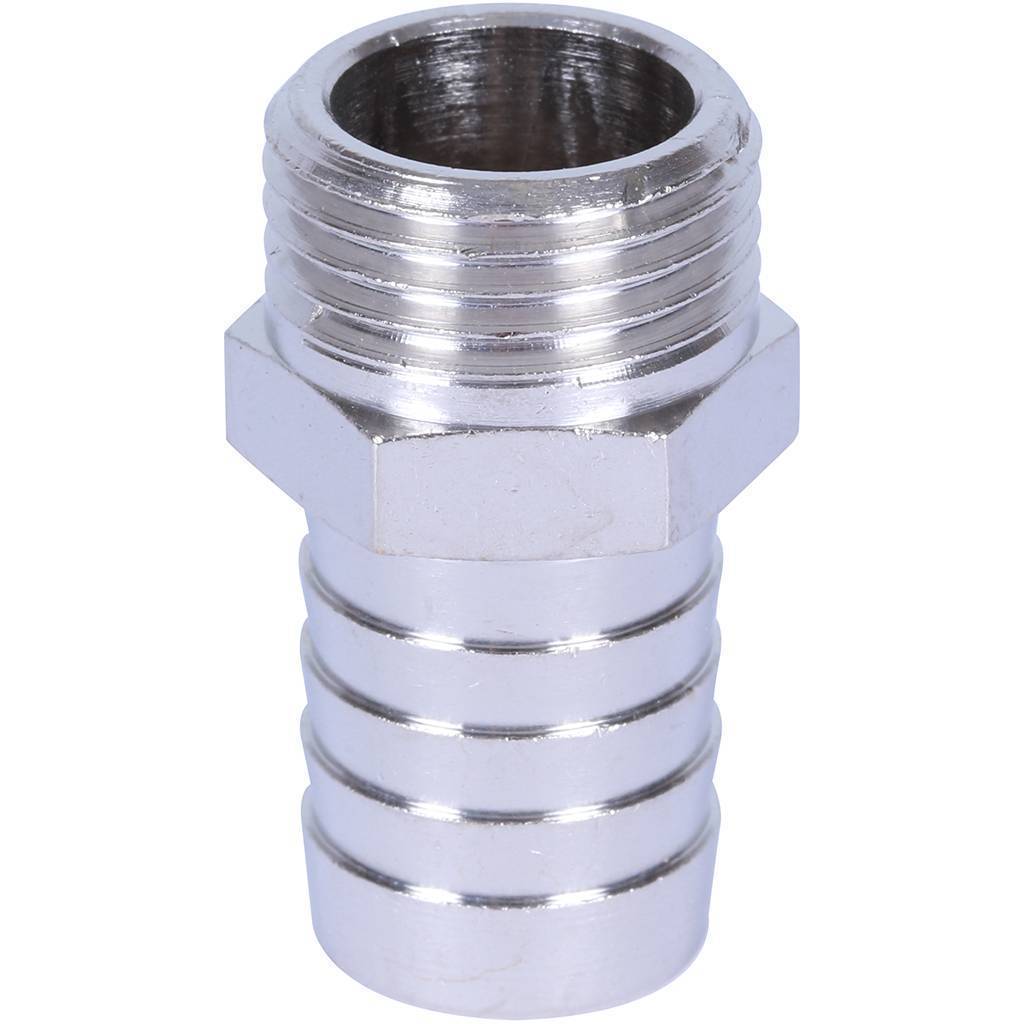 Купить SFT-0067-001218 STOUT  Штуцер НР никелированный 1/2"x18 STOUT по лучшей цене с доставкой - интернет-магазин Прогрессивные решения