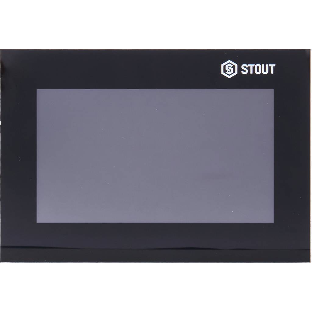 Купить STE-0101-007004 STOUT  Проводная контрольная панель управления M-7, черная STOUT по лучшей цене с доставкой - интернет-магазин Прогрессивные решения