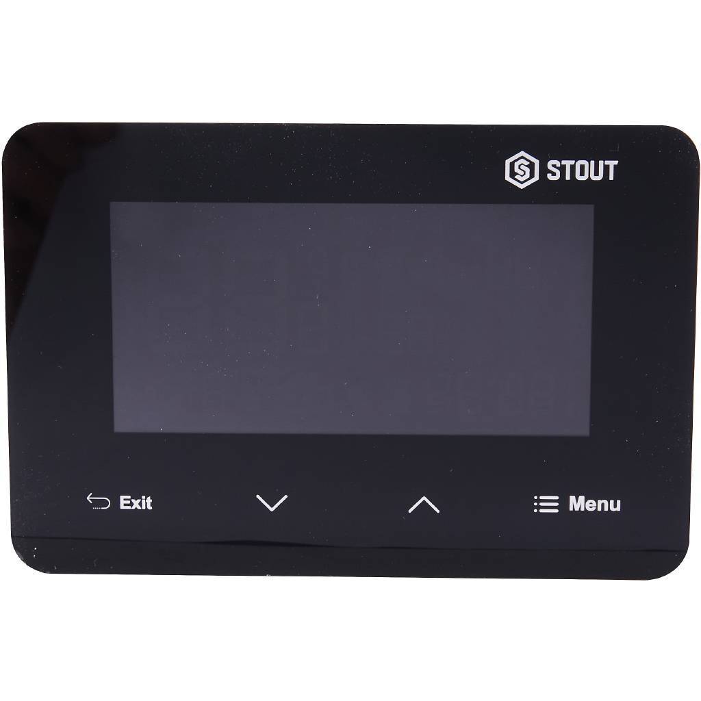 Купить STE-0101-029332 STOUT  Проводной комнатный двухпозиционный регулятор ST-293v3, черный STOUT по лучшей цене с доставкой - интернет-магазин Прогрессивные решения