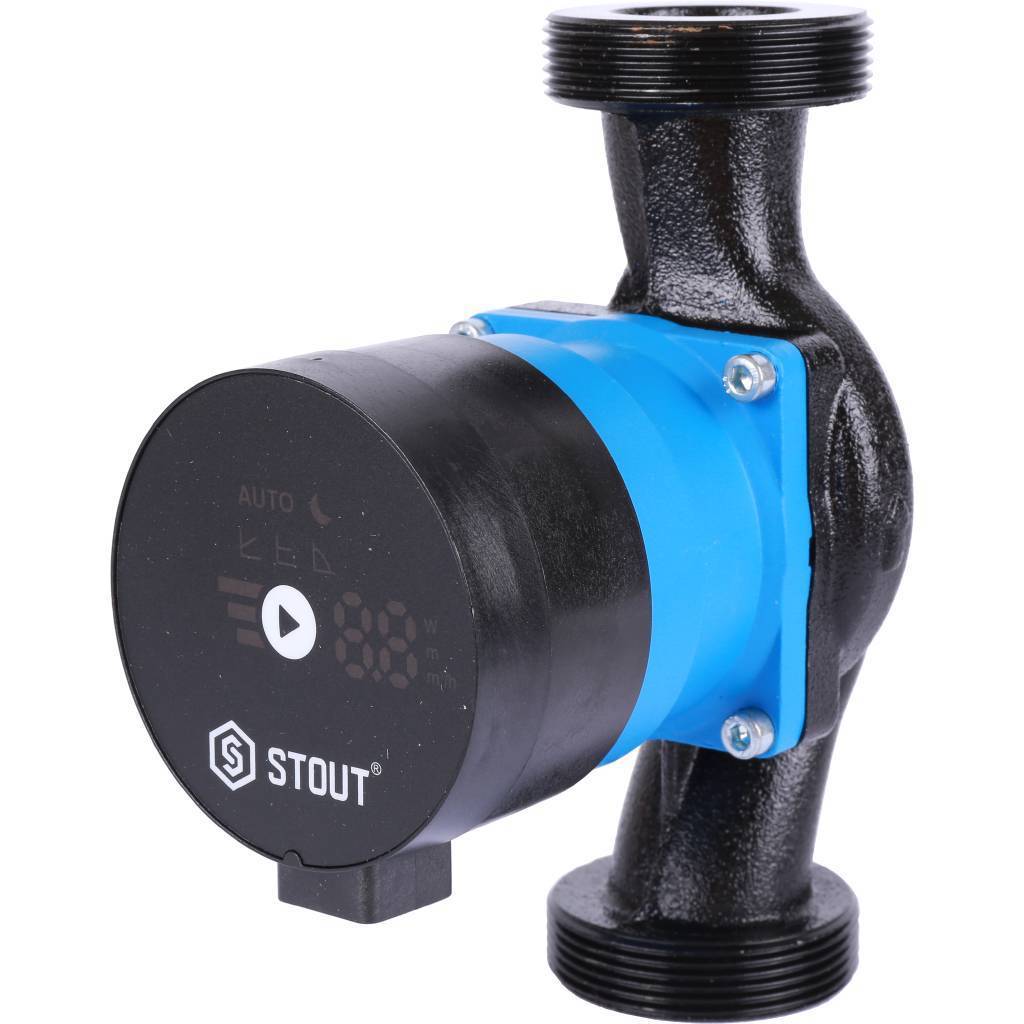 Купить SPC-0003-3280180 STOUT  Насос циркуляционный mini pro 32/80-180 STOUT по лучшей цене с доставкой - интернет-магазин Прогрессивные решения