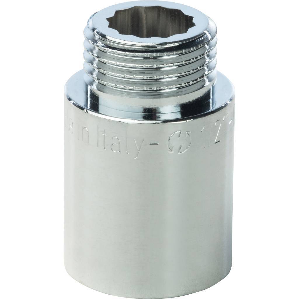 Купить SFT-0002-001230 STOUT  Удлинитель хромированный 1/2X30 STOUT по лучшей цене с доставкой - интернет-магазин Прогрессивные решения