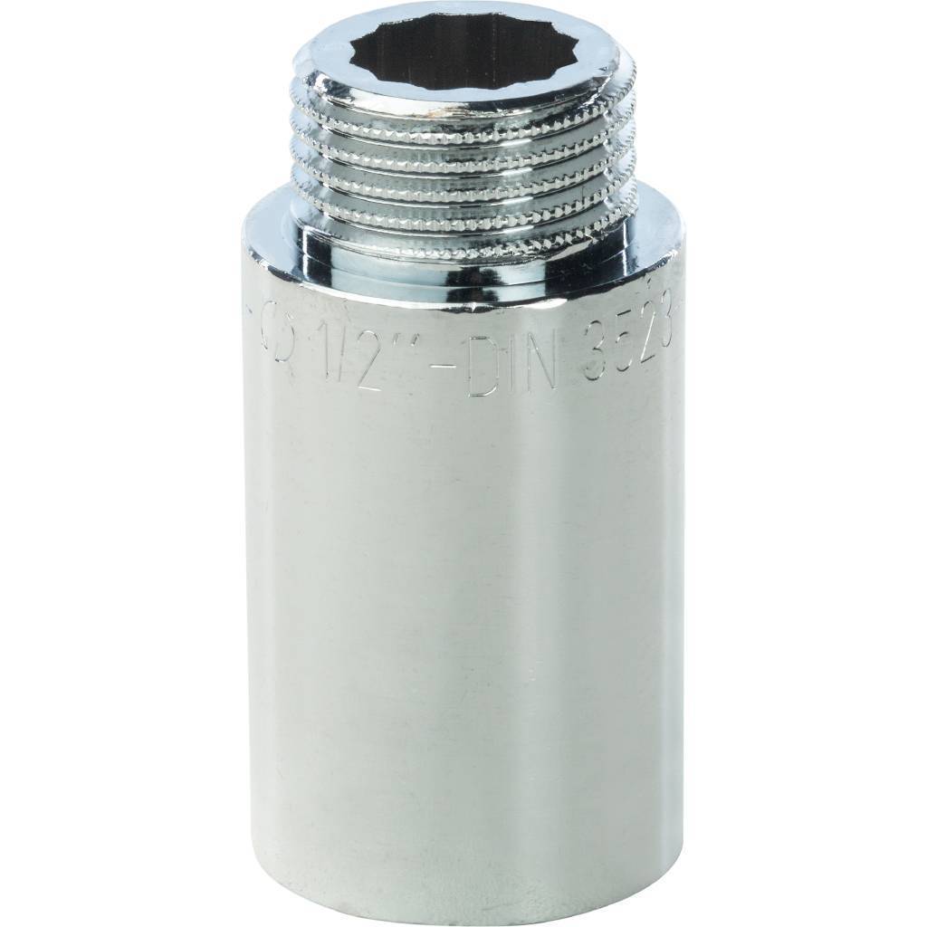 Купить SFT-0002-001240 STOUT  Удлинитель хромированный 1/2X40 STOUT по лучшей цене с доставкой - интернет-магазин Прогрессивные решения