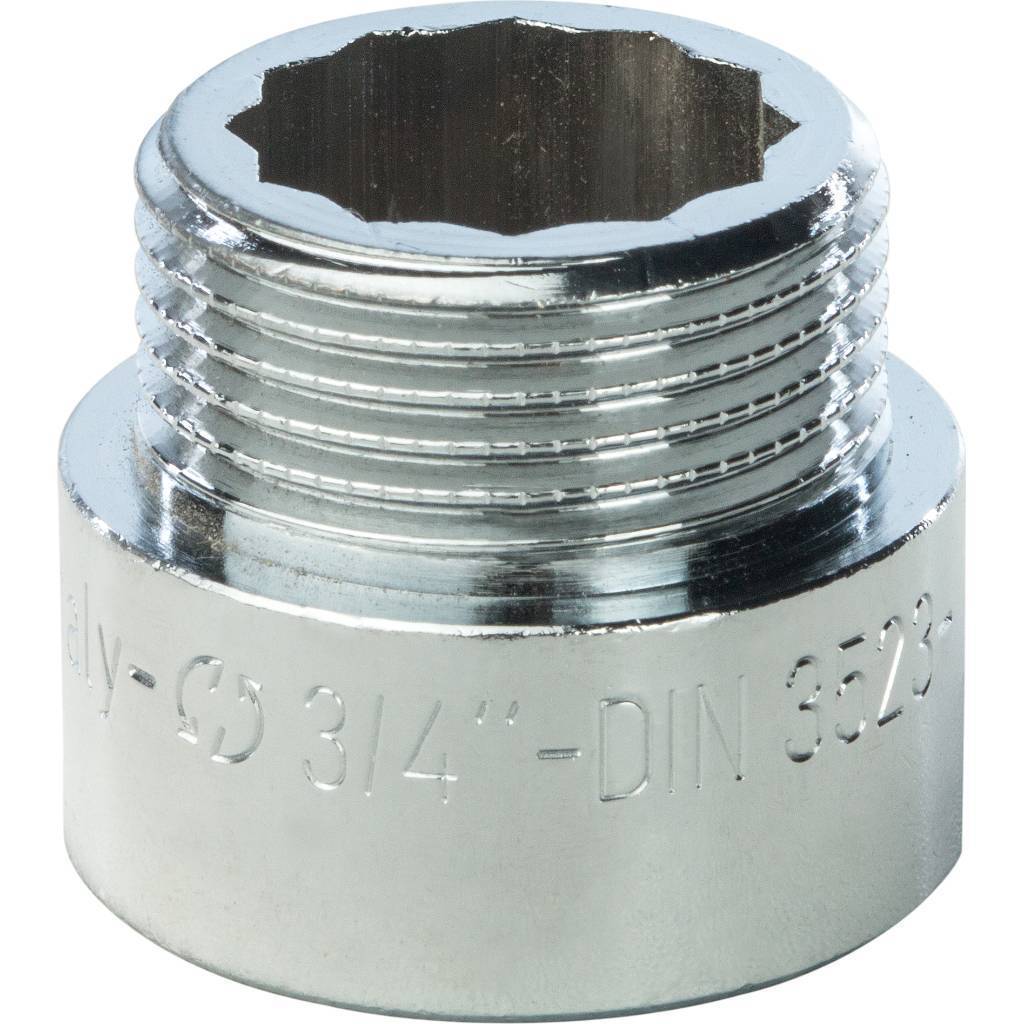 Купить SFT-0002-003415 STOUT  Удлинитель хромированный 3/4X15 STOUT по лучшей цене с доставкой - интернет-магазин Прогрессивные решения