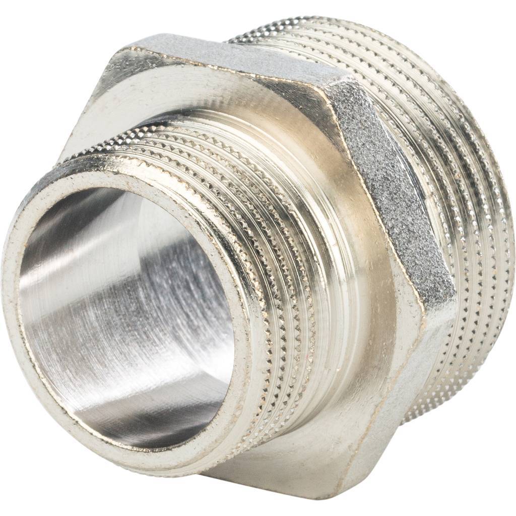 Купить SFT-0004-001141 STOUT  Ниппель НН переходной никелированный 1"1/4X1" STOUT по лучшей цене с доставкой - интернет-магазин Прогрессивные решения
