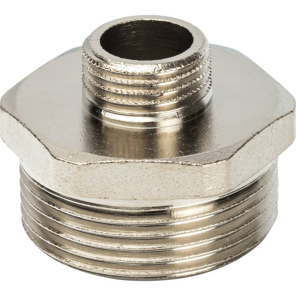 Купить SFT-0004-011412 STOUT  Ниппель НН переходной никелированный 1"1/4X1/2" STOUT по лучшей цене с доставкой - интернет-магазин Прогрессивные решения