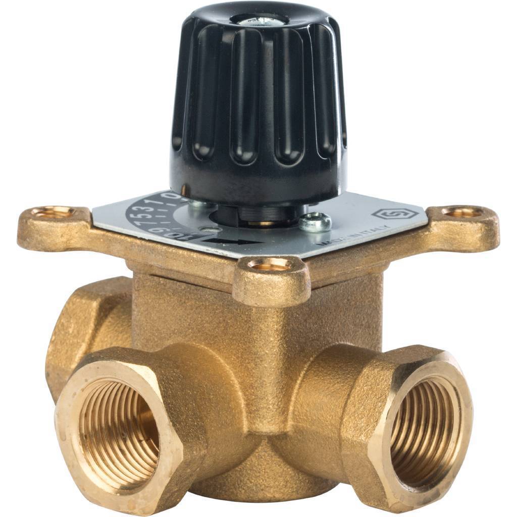 Купить SVM-0003-011502 STOUT трехходовой смесительный клапан 1/2" KVs 2,5 STOUT по лучшей цене с доставкой - интернет-магазин Прогрессивные решения
