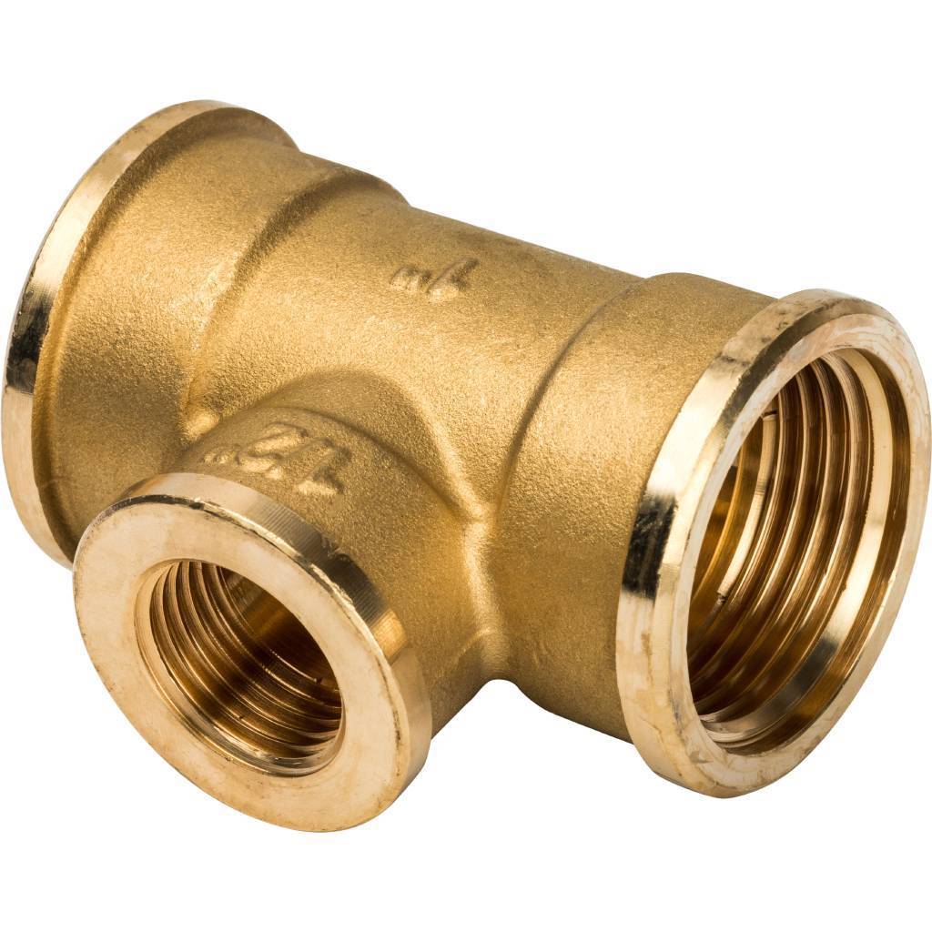 Купить SFT-0021-001121 STOUT  Тройник ВВ переходной 1"X1/2X1" STOUT по лучшей цене с доставкой - интернет-магазин Прогрессивные решения