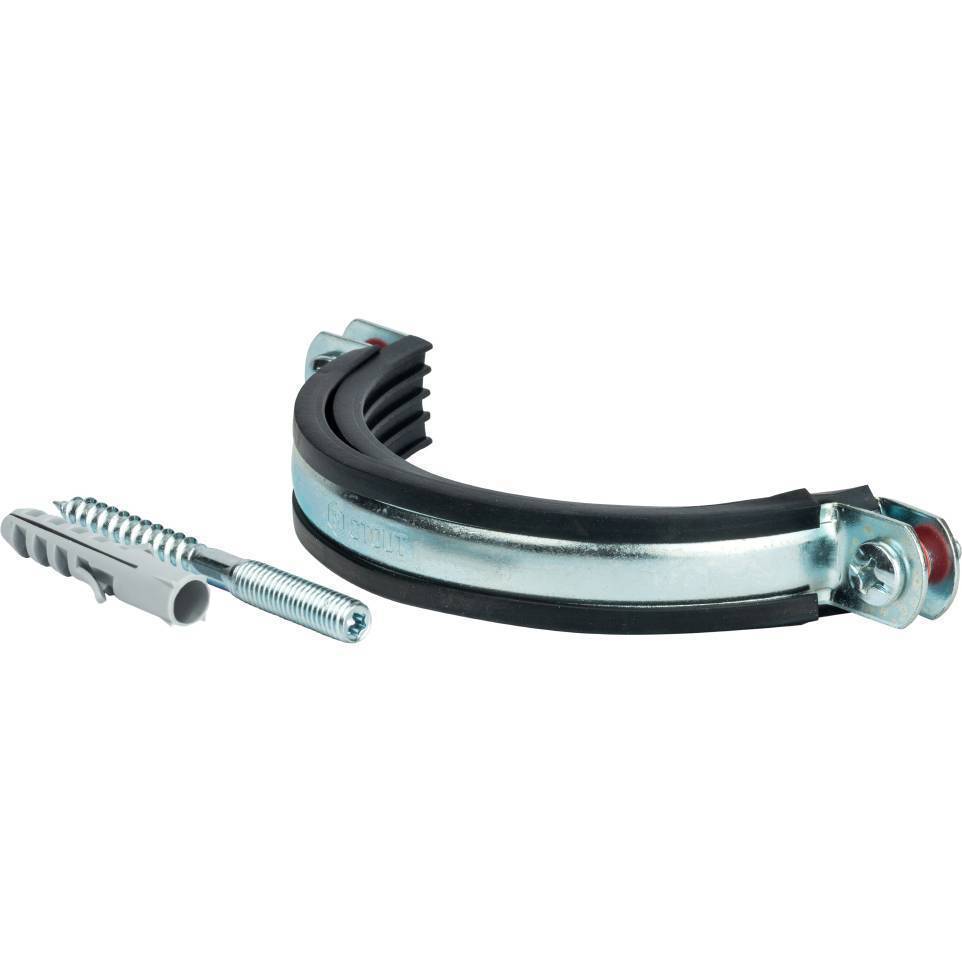 Купить SAC-0020-100006 STOUT SAC-0020-Комплекты Хомут для труб, комплект: хомут+шпилька шуруп +дюбель пластиковый 6"(162-170) STOUT по лучшей цене с доставкой - интернет-магазин Прогрессивные решения