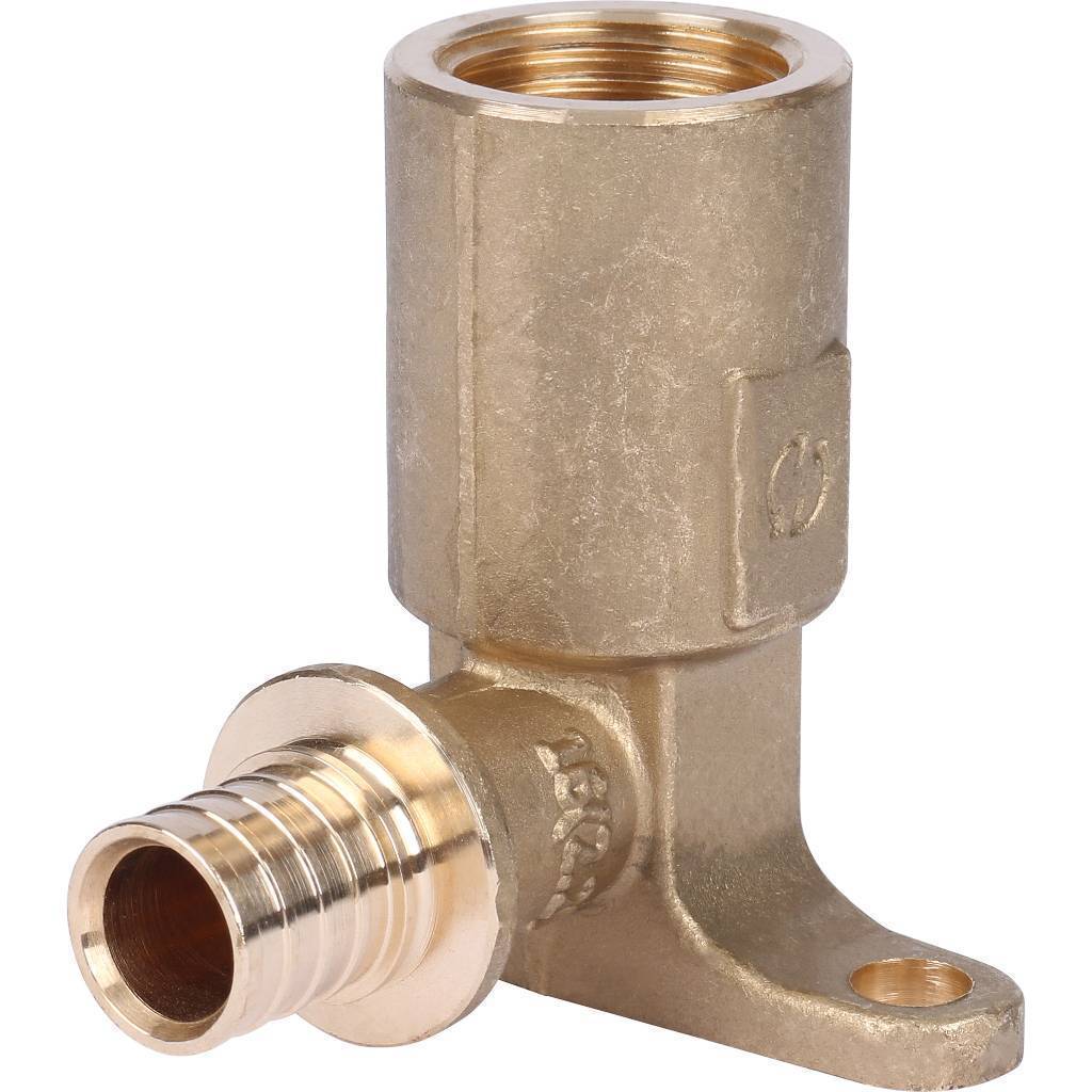 Купить SFA-0032-001612 STOUT  Угольник настенный с длинным нарезным патрубком 16-Rp 1/2" STOUT по лучшей цене с доставкой - интернет-магазин Прогрессивные решения