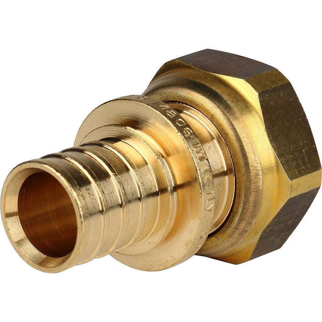 Купить SFA-0034-002034 STOUT  Переходник с накидной гайкой (евроконус) 20xG 3/4" для труб из сшитого полиэтилена аксиальный STOUT по лучшей цене с доставкой - интернет-магазин Прогрессивные решения
