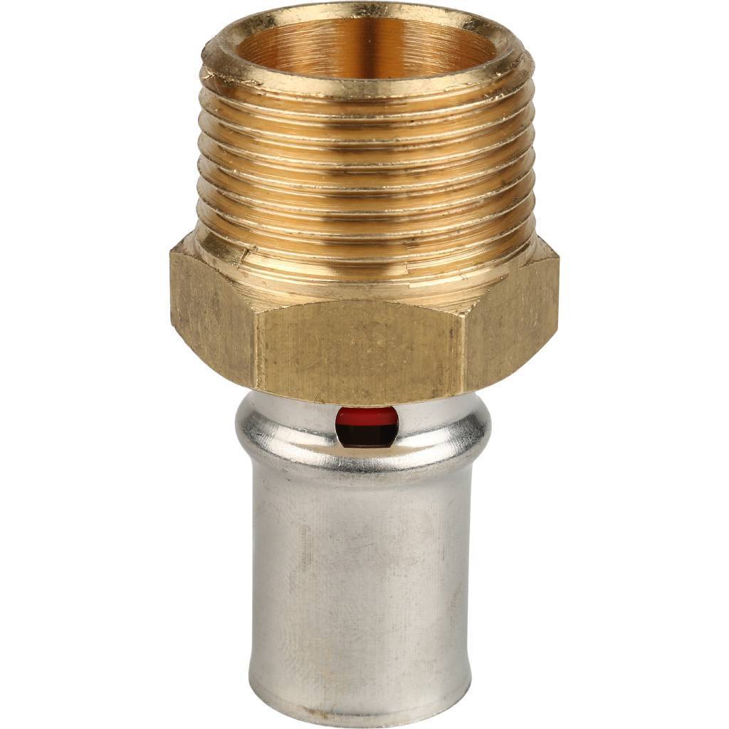 Купить SFP-0001-003416 STOUT   Переходник с наружной резьбой 3/4"x16 для металлопластиковых труб прессовой STOUT по лучшей цене с доставкой - интернет-магазин Прогрессивные решения