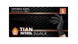 Перчатки  нитриловые  “ ТIAN Nitril Black”, размер L (упаковка-100 шт.) Прогрессивные решения 0205.122 по лучшей цене с доставкой - интернет-магазин Прогрессивные решения
