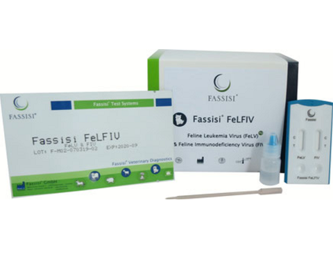 Fassisi FelFIV - тест для определения антигена FeLV и антител к FIV Прогрессивные решения 1106.041 по лучшей цене с доставкой - интернет-магазин Прогрессивные решения
