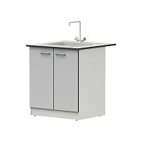 Стол-мойка ЛАБ-PRO MO 80.80.90 CM ЛОиП  по лучшей цене с доставкой - интернет-магазин Прогрессивные решения