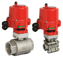 VBZU-40-FG-AEB-220AC Шаровый кран с электроприводом 220в A-Flow VBZU-40-FG-AEB-220AC по лучшей цене с доставкой - интернет-магазин Прогрессивные решения