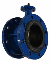 Затворы дисковые поворотные фланцевые DN 150, PN 16, Корпус чугун, Диск чугун, Уплотнение VITON, Вес 21,7 KVANT  по лучшей цене с доставкой - интернет-магазин Прогрессивные решения