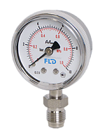 G12.1-S-4VCRM-50A-250bar-BA Манометры давления G12.1-EP/BA на чистые среды A-Flow G12.1-S-4VCRM-50A-250bar-BA по лучшей цене с доставкой - интернет-магазин Прогрессивные решения